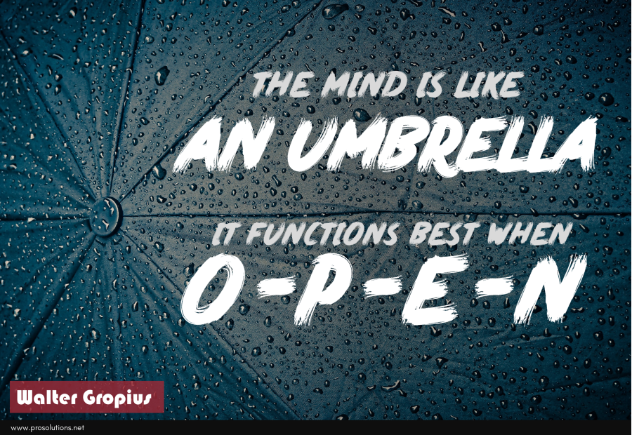 ProSolutions - Mind Like an Umbrella