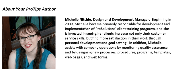 ProTips_Michelle_Nitchie_Author_Info